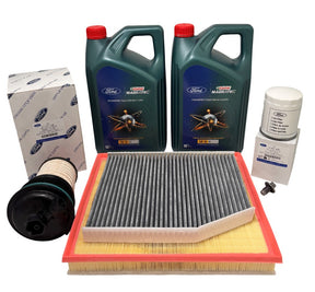 Genuine Ford Transit Custom 2021> 2.0L Ecoblue Full Service Kit Inc 5W30 Oil