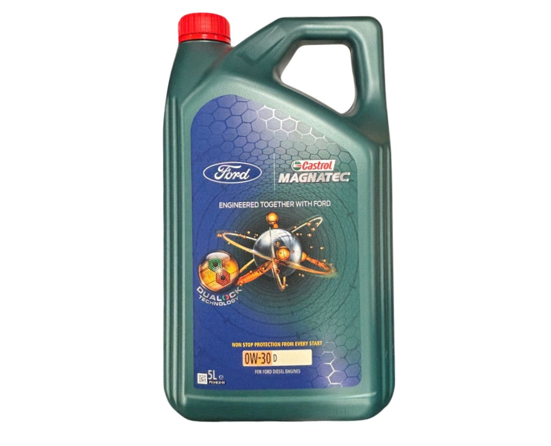 Castrol Magnatec 0W-30D Engine Oil 5L - 1343831 – Vospers Parts
