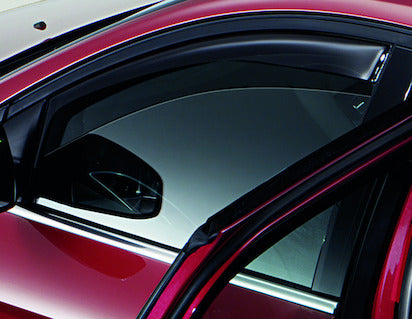 Genuine Climair®* Wind Deflectors For Front Door Windows, Black - 1741268
