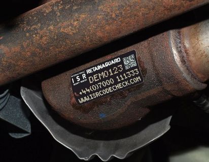 Genuine Retainagroup* Marking Pack for catalytic convertor - CATCONVS