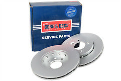 Borg & Beck - BRAKE DISC PAIR - BBD5446 - Fits: MG MG3 1.5 04/11-