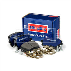Borg & Beck - REAR BRAKE PADS - BBP2044 - Fits: VW Passat Tiguan 08-