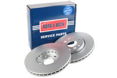 Borg & Beck - BRAKE DISC PAIR - BBD5391 - Fits: Renault TraficIII 1.6dCi 5/14-