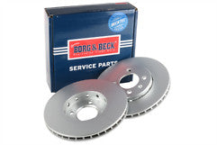 Borg & Beck - BRAKE DISC PAIR - BBD5236 - Fits: VAG UP,Citigo,Mii 10/11-
