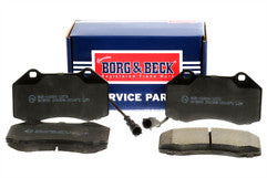 Borg & Beck - FRONT BRAKE PADS - BBP2319 - Fits: Fiat Punto Evo 1.4 Abarth 09-