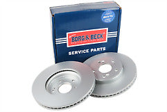 Borg & Beck - BRAKE DISC PAIR - BBD6318 - Fits: Honda HR-V 2021-