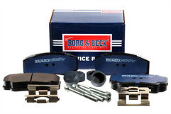 Borg & Beck - Rear Brake Pads - BBP1763 - Fits: Fiat Ducato 01-06