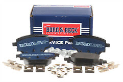 Borg & Beck - BRAKE PADS - BBP2880 - Fits: Corsa F, 2008 II Less Electric H/B 06/19-