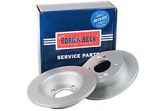 Borg & Beck - BRAKE DISC PAIR - BBD5443 - Fits: Hyundai i10 1.0,1.2 12/13-
