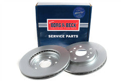 Borg & Beck - BRAKE DISC PAIR - BBD5441 - Fits: Suzuki Swift +Cruise Ctl 9/11-