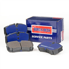 Borg & Beck - REAR BRAKE PADS - BBP1863 - Fits: Iveco Daily 29L 99-
