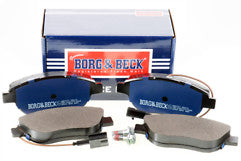 Borg & Beck - FRONT BRAKE PADS - BBP2317 - Fits: Fiat Punto Evo 1.3JTD,1.6D 10-