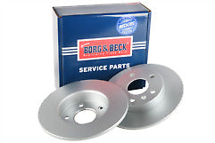 Borg & Beck - BRAKE DISC PAIR - BBD4114 - Fits: Vaux,opel.astra,meriva, 98-