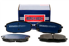 Borg & Beck - BRAKE PADS FRONT - BBP2667 - Fits: Creta, Krona, Soul II 01/17-