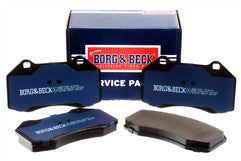 Borg & Beck - FRONT BRAKE PADS - BBP1909 - Fits: Renault Megane II 2.0 sport 04
