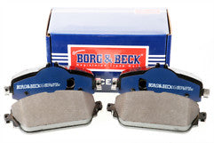 Borg & Beck - FRONT BRAKE PADS - BBP2512 - Fits: "MB C Class (W,S205) 16"" 02/14-"