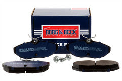 Borg & Beck - REAR BRAKE PADS - BBP1743 - Fits: Jaguar S type 3.0, 4.0 1999-