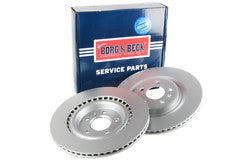 Borg & Beck - BRAKE DISC PAIR - BBD5246 - Fits: Audi A4,A5,A6 09-