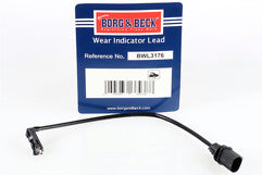 Borg & Beck - WEAR LEAD - BWL3176 - Fits: A4 (8W2,B9)
