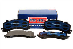 Borg & Beck - BRAKE PADS FRONT - BBP2683 - Fits: Q7, Touareg (1LB,1LV,1LW) 05/15-