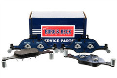 Borg & Beck - BRAKE PADS FRONT - BBP2668 - Fits: 5 Series (G30,31) 09/16-