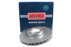 Borg & Beck - BRAKE DISC SINGLE - BBD6325S - Fits: Porsche Taycan 2020-