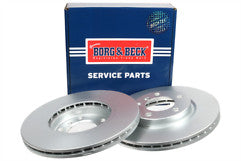 Borg & Beck - BRAKE DISC PAIR - BBD5336 - Fits: Mini C'man Cooper S(R60,61)10-