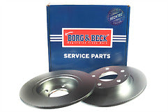 Borg & Beck - BRAKE DISC PAIR - BBD5382 - Fits: Mazda 3 (BM5) 07/13-