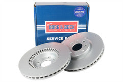 Borg & Beck - BRAKE DISC PAIR - BBD6311 - Fits: Fiat 500E for Sales Code BTCM502020/10-
