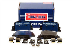 Borg & Beck - REAR BRAKE PADS - BBP1878 - Fits: Toyota Camry 01-