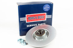 Borg & Beck - BRAKE DISC SINGLE - BBD5968S - Fits: Renault Scenic 06/09-