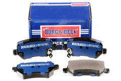 Borg & Beck - REAR BRAKE PADS - BBP2609 - Fits: Kia Cee'd Manual H/B 05/12-