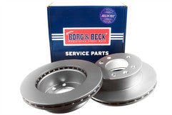 Borg & Beck - BRAKE DISC PAIR - BBD5134 - Fits: Mercedes Sprinter 00-