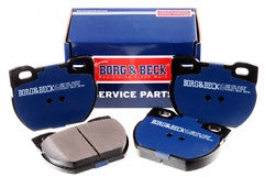 Borg & Beck - BRAKE PADS - BBP1250 - Fits: Land Rover Defender 110/130