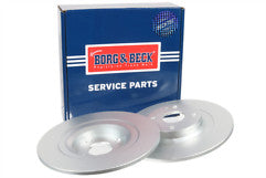 Borg & Beck - BRAKE DISC PAIR - BBD5515 - Fits: 124 Spider, MX-5 2.0 06/15-
