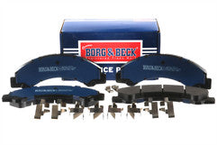 Borg & Beck - FRONT BRAKE PADS - BBP2362 - Fits: Isuzu N Series 3.0DT 02-