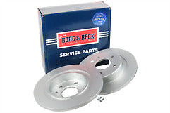 Borg & Beck - BRAKE DISC PAIR - BBD5501 - Fits: "Insignia Z18 16"" 03/17-"