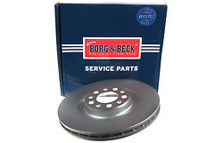 Borg & Beck - BRAKE DISC SINGLE - BBD6166S - Fits: Giulia 2.0 08/16-