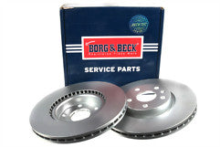 Borg & Beck - BRAKE DISC PAIR - BBD5659 - Fits: GS 1.5, 1.5h 05/16-