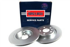 Borg & Beck - BRAKE DISC PAIR - BBD5624 - Fits: "XC40 15"" 09/18-"