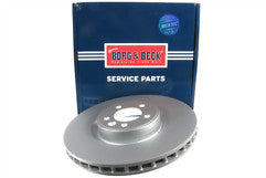 Borg & Beck - BRAKE DISC SINGLE - BBD5967S - Fits: RangeRover Sport 5.0 s/c 09-