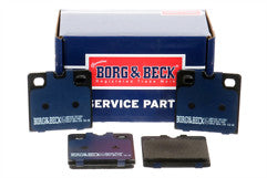 Borg & Beck - REAR BRAKE PADS - BBP2430 - Fits: Jaguar XK8 99-
