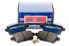 Borg & Beck - REAR BRAKE PADS - BBP2185 - Fits: Renault Kangoo 1.5,1.6 06/09-
