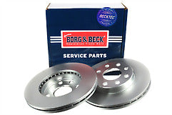 Borg & Beck - BRAKE DISC PAIR - BBD4858 - Fits: Vaux,opel,Daewoo. 83-