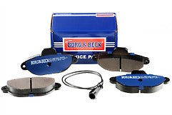 Borg & Beck - FRONT BRAKE PADS - BBP2428 - Fits: Ford Ka 11/10-
