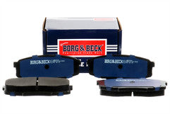 Borg & Beck - REAR BRAKE PADS - BBP2244 - Fits: Toyota L'Cruiser (VDJ200)2/08-