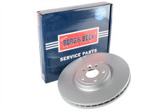 Borg & Beck - BRAKE DISC SINGLE - BBD6144S - Fits: "Jaguar F-PACE 2.0D 18"" 09/15-"