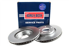 Borg & Beck - BRAKE DISC PAIR - BBD5195 - Fits: Nissan Juke 07/10-