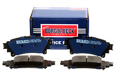 Borg & Beck - REAR BRAKE PADS - BBP2336 - Fits: Toyota Prius 1.8h ZVW4 05/11-