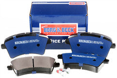 Borg & Beck - BRAKE PADS - BBP2152 - Fits: Renault Kangoo II 2008-